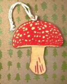 Ornament - Mushroom/Amaninta