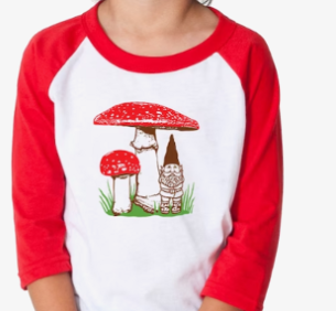 Raglan - Mushroom - Adult