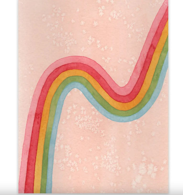 Card - Climbing Rainbow