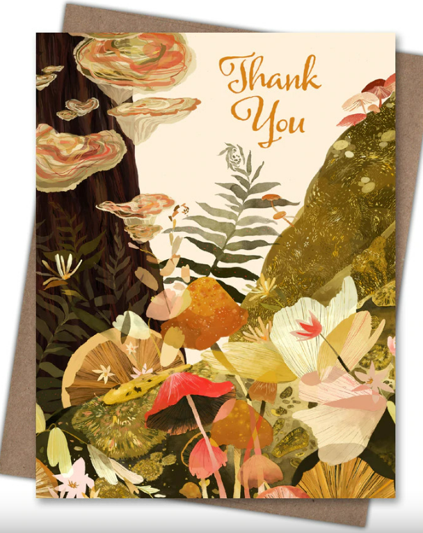 Card - Fungi thank you