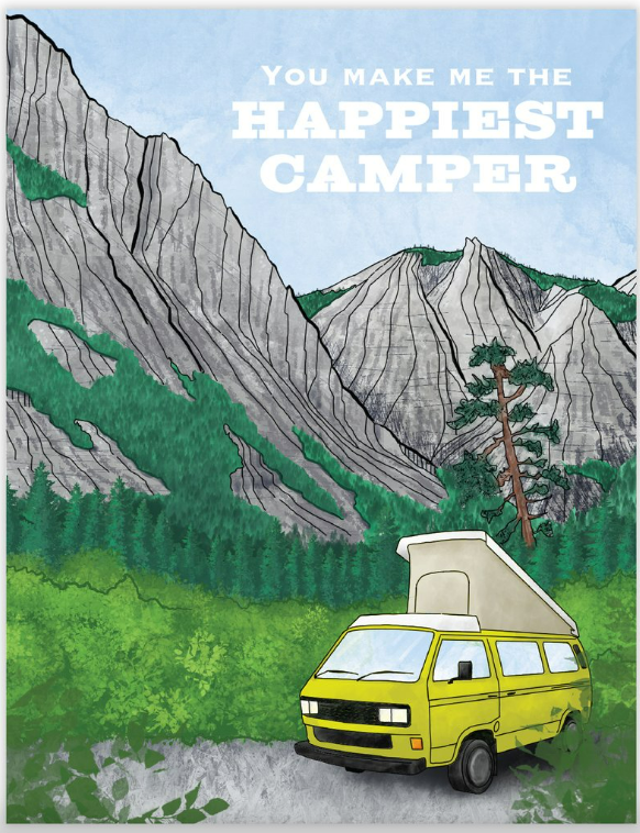 Card - Happiest Camper