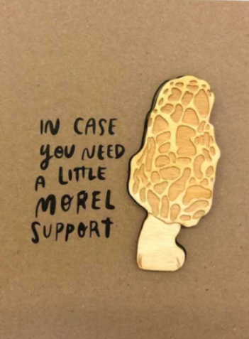 Card + Magnet - Morel Support