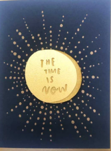 Card + Magnet - Time is Now