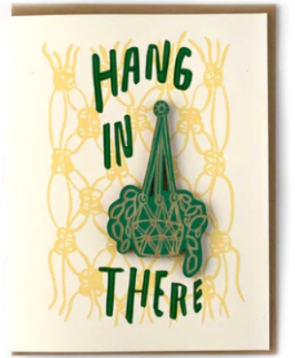Card + Magnet – Hang In There