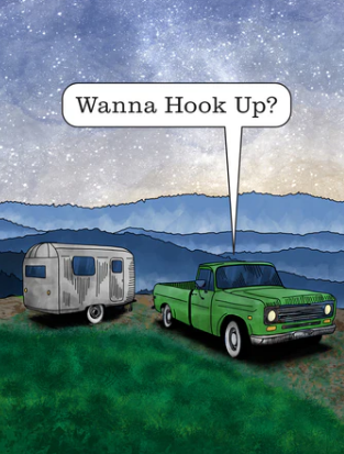 Card - Wanna Hook Up?