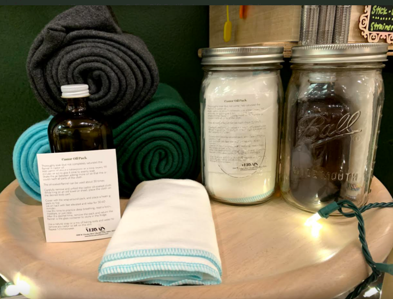 Castor Oil Pack Set
