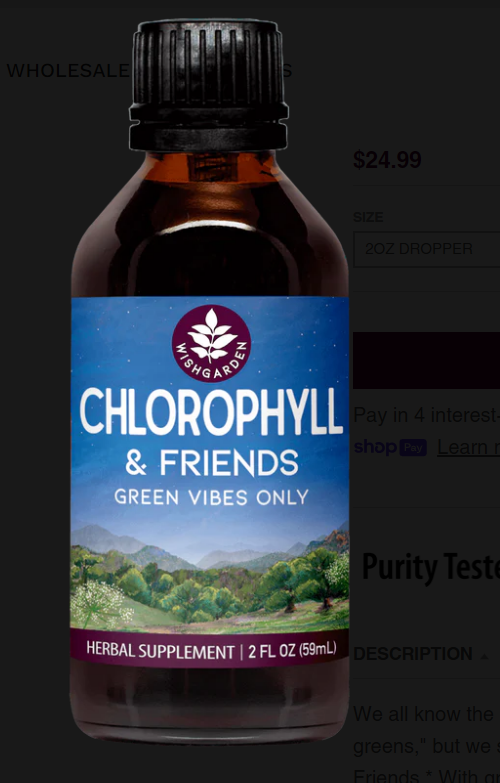 Chlorophyll &amp; Friends