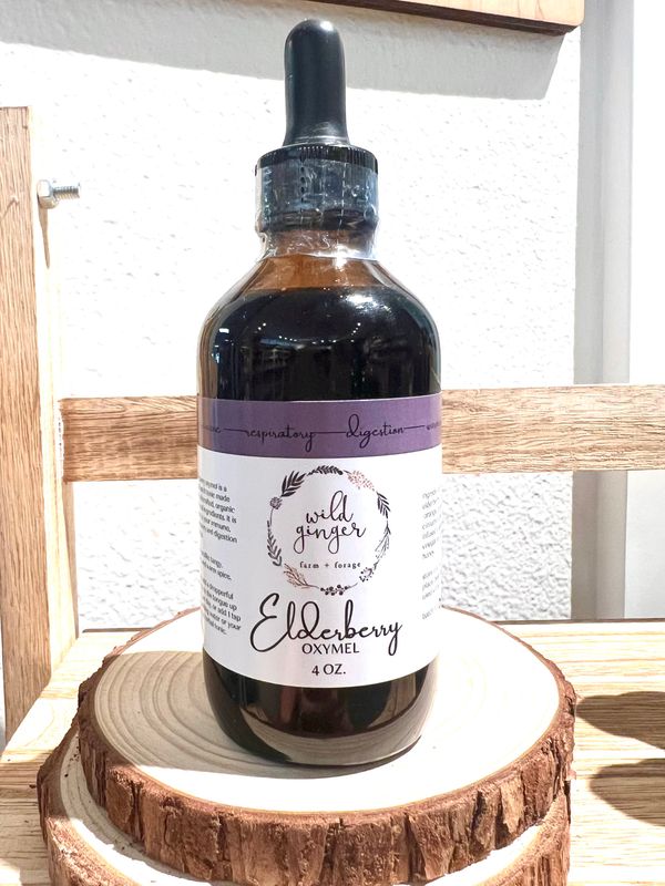 Elderberry Oxymel - 4 oz