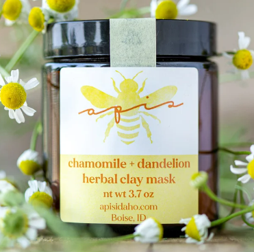 Chamomile+Dandelion Clay Mask