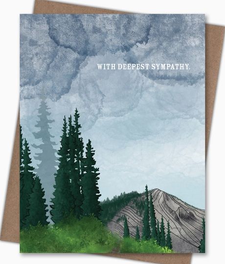 Card - Sympathy Trees