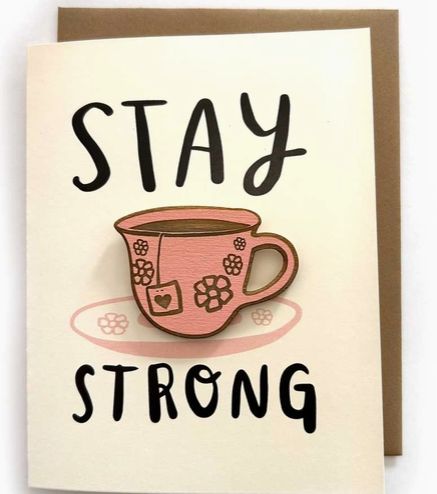 Card + Magnet - Stay Strong