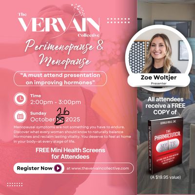 Perimenopause &amp; Menopause - 10/26