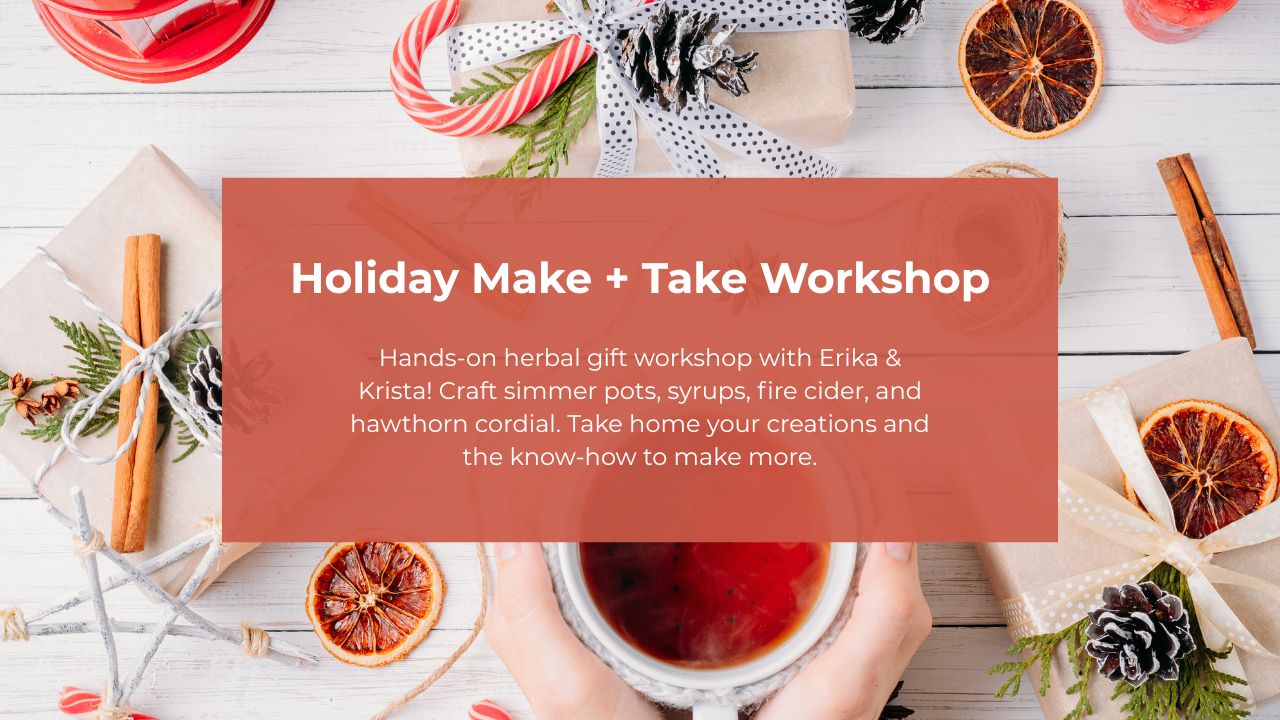 Holiday Make + Take Workshop - Dec 2025