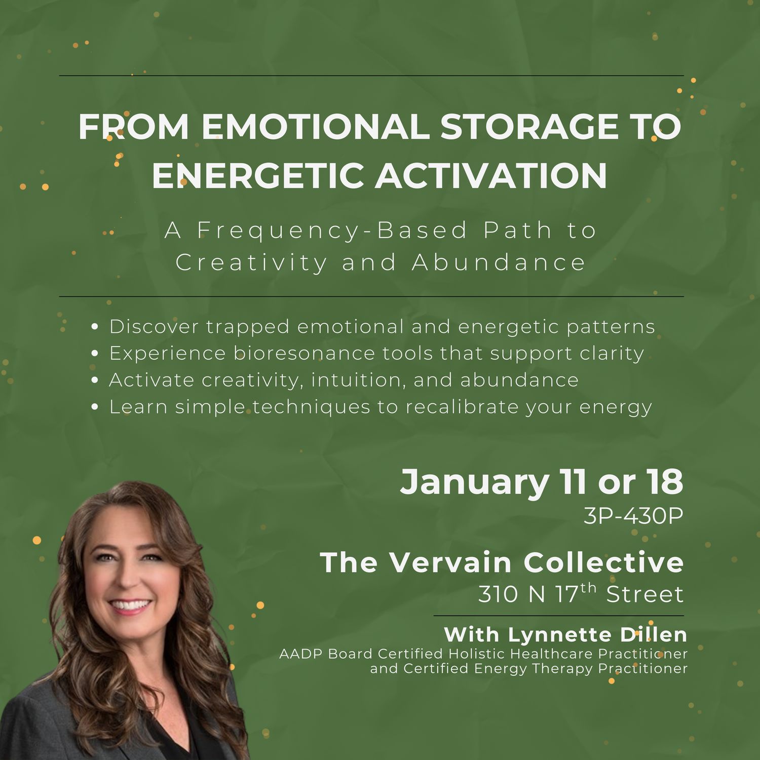 From Emotional Storage to Energetic Activation
