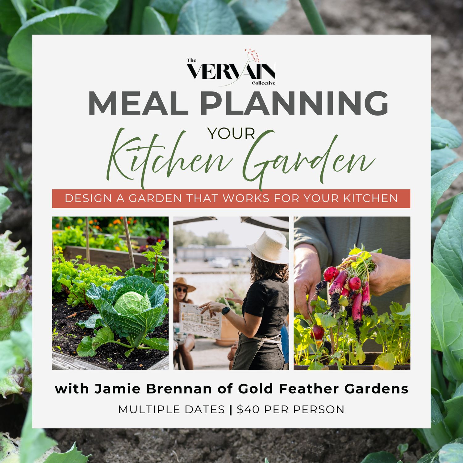 Meal Planning Your Kitchen Garden with Jamie Brennan of Gold Feather Gardens