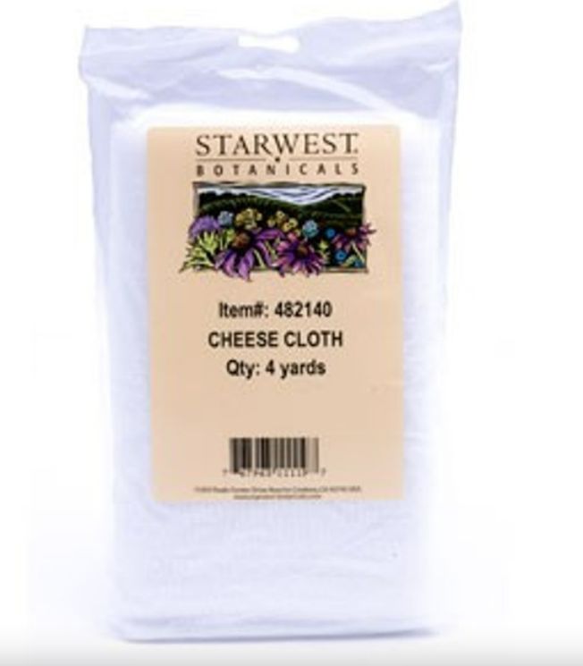 Cheese Cloth - 4 yards