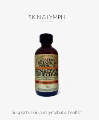Skin &amp; Lymph Tissue Cleanse Tincture - 2oz bottle