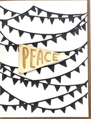 Card - Peace Banner