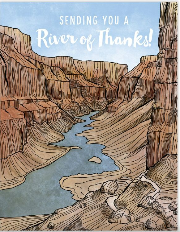 Card - River of Thanks