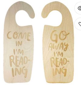 I'm Reading Door Hanger