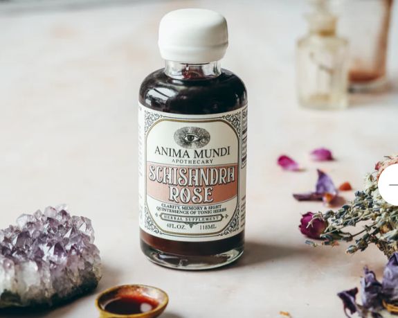 Schisandra Rose Elixir - 4 oz bottle