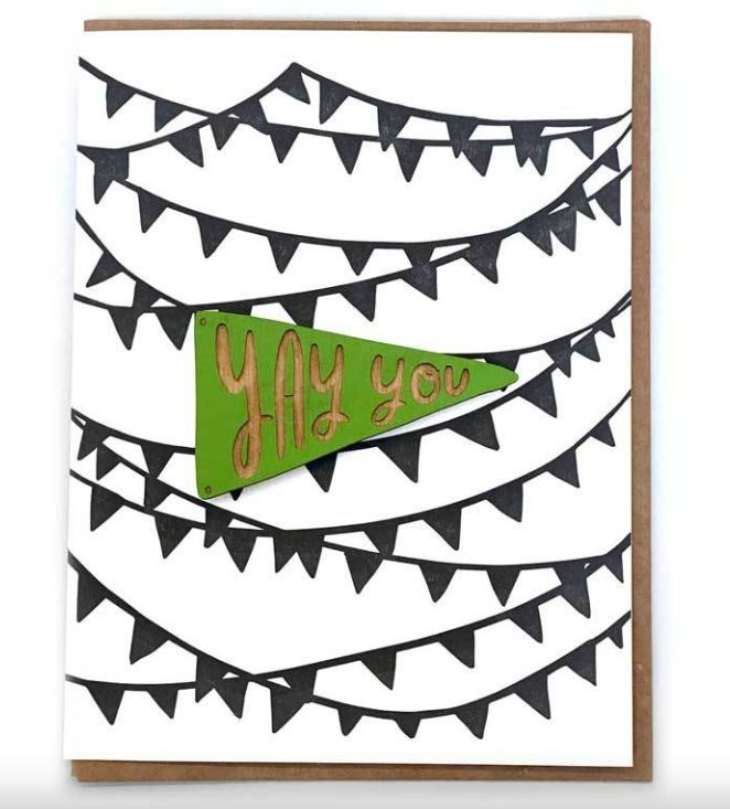 Card + Magnet - Yay You