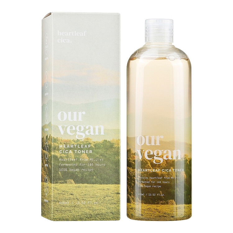 MANYO FACTORY OUR VEGAN HEARTLEAF CICA TONER 400ml
