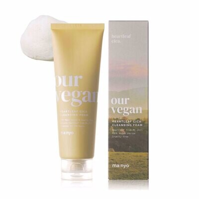MANYO FACTORY OUR VEGAN HEARTLEAF CICA CLEANSING FOAM 120ml