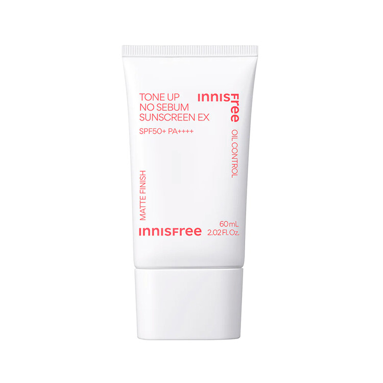 INNISFREE TONE UP NO SEBUM SUNSCREEN SPF50+ PA++++ 60ml