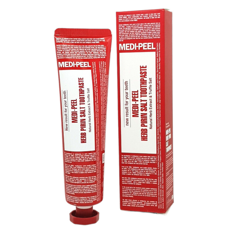 MEDI-PEEL HERB PIRIN SALT TOOTHPASTE 130gr