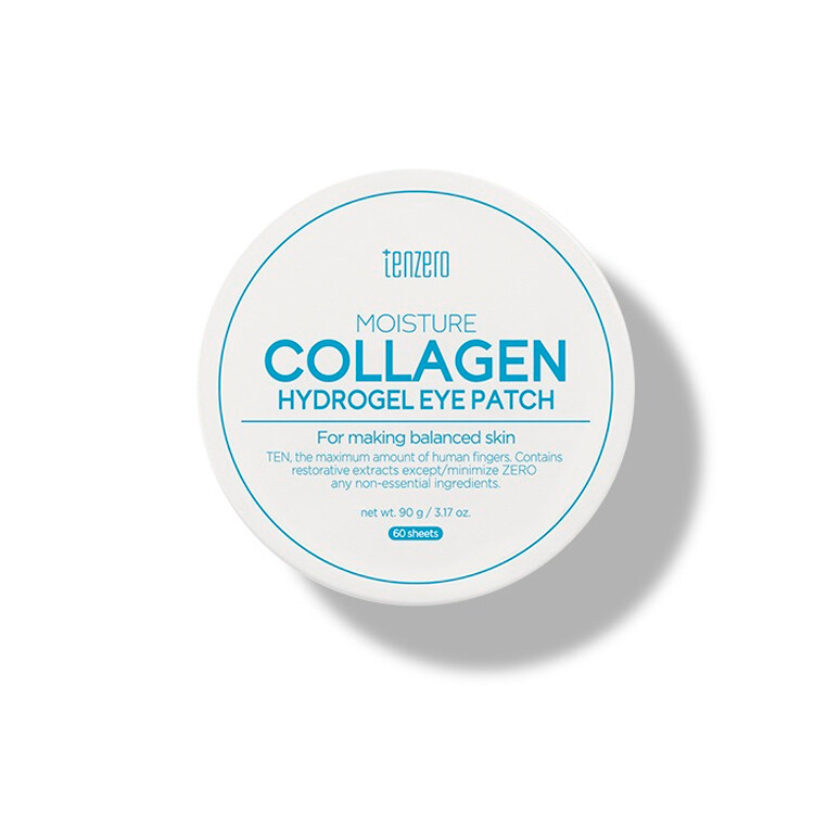 TENZERO MOISTURE COLLAGEN HYDROGEL EYE PATCH 60ea