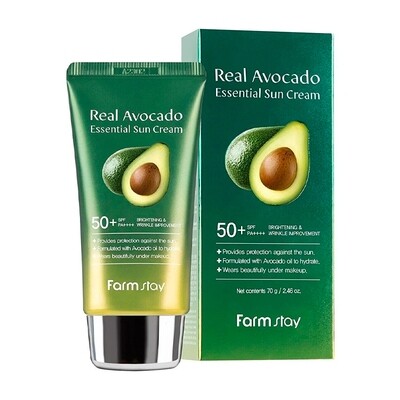 FARM STAY REAL AVOCADO ESSENTIAL SUN CREAM 70gr