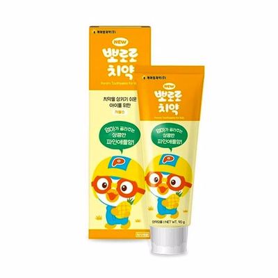 PORORO TOOTHPASTE FOR KIDS PINEAPPLE 90gr