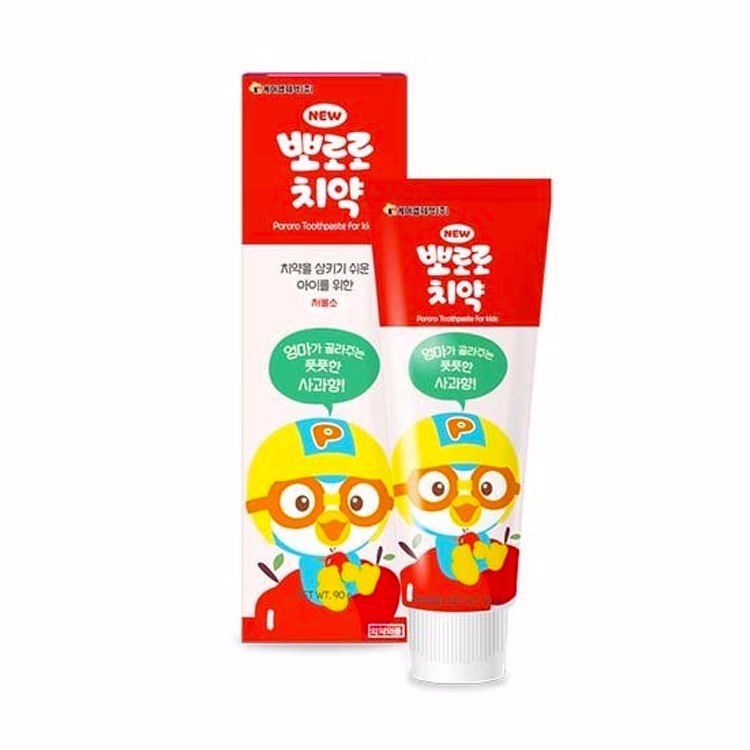 PORORO TOOTHPASTE FOR KIDS APPLE 90gr