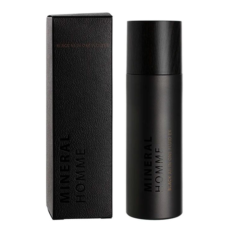 THE SAEM MINERAL HOMME BLACK ALL IN ONE FLUID EX 100ml
