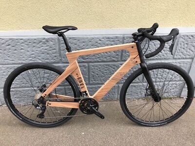 My Esel, Gravelbike aus Holz, Shimano 2x11