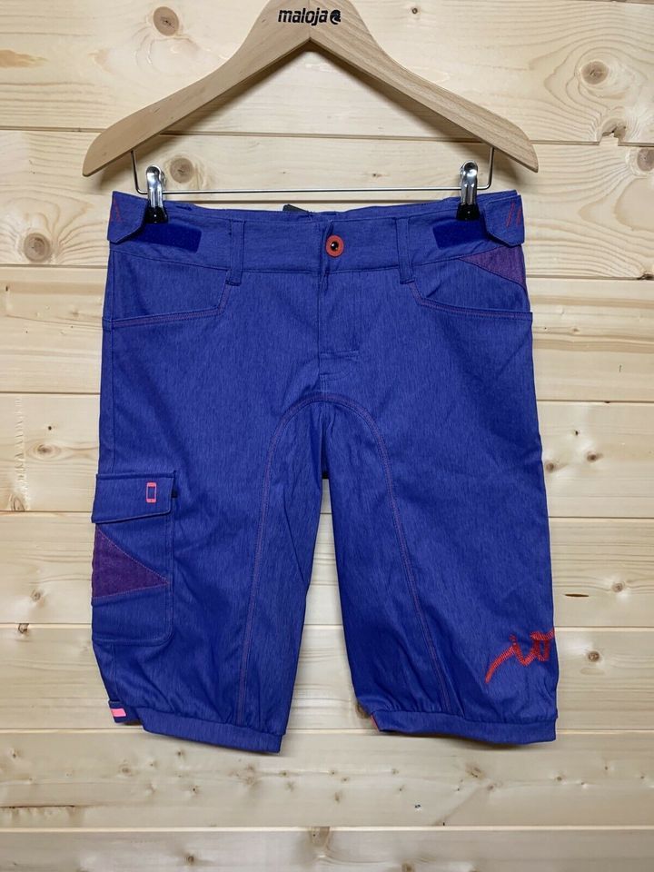 ION Damen Radshort sea blue melange Größe S