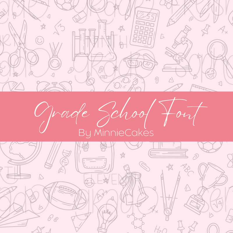 Grade School Font