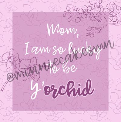 Mother’s Day Orchid Tag (digital Download)