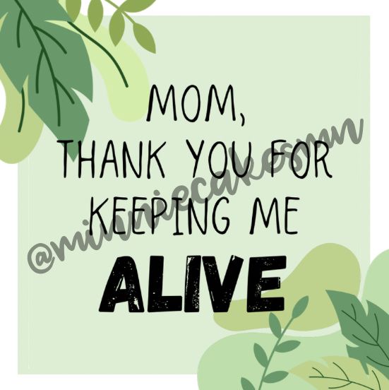 Mothers Say Plant Tag (digital Download)