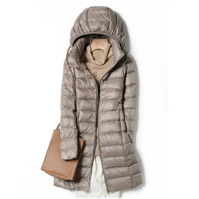 2-Pack Women&#39;s Long Parka Jacket with Removable Hood (Save $11.98!)