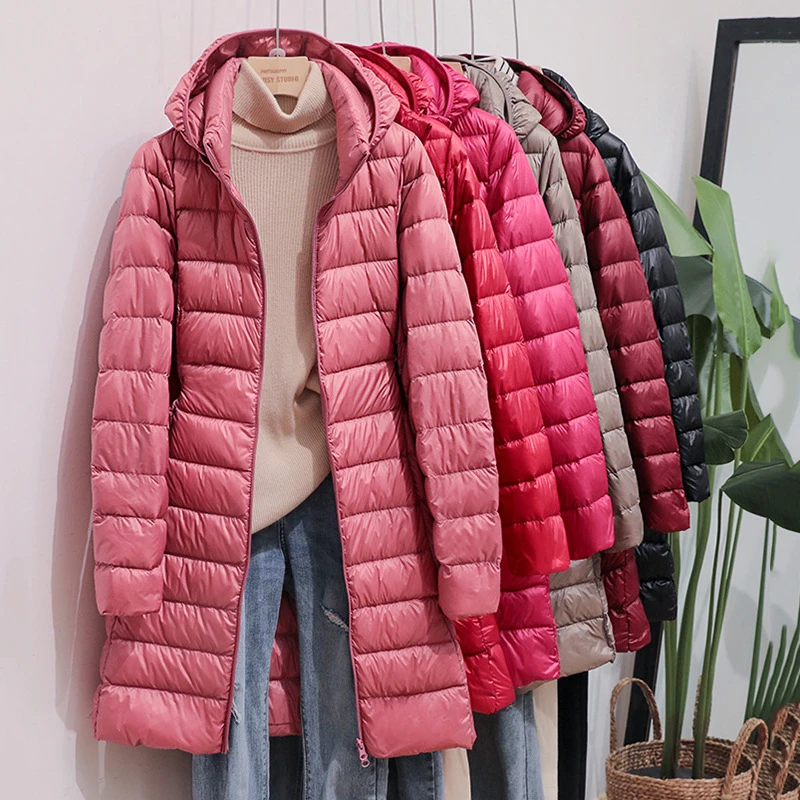 3-Pack Women&#39;s Long Parka Jacket with Removable Hood (Save $26.96!)