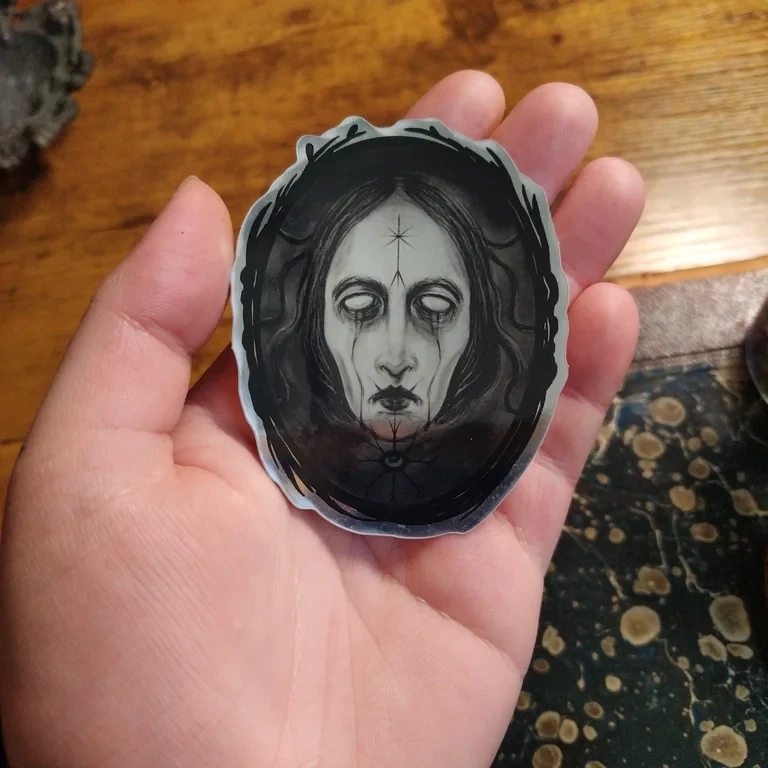 Cursed Mirror · Vinyl Sticker