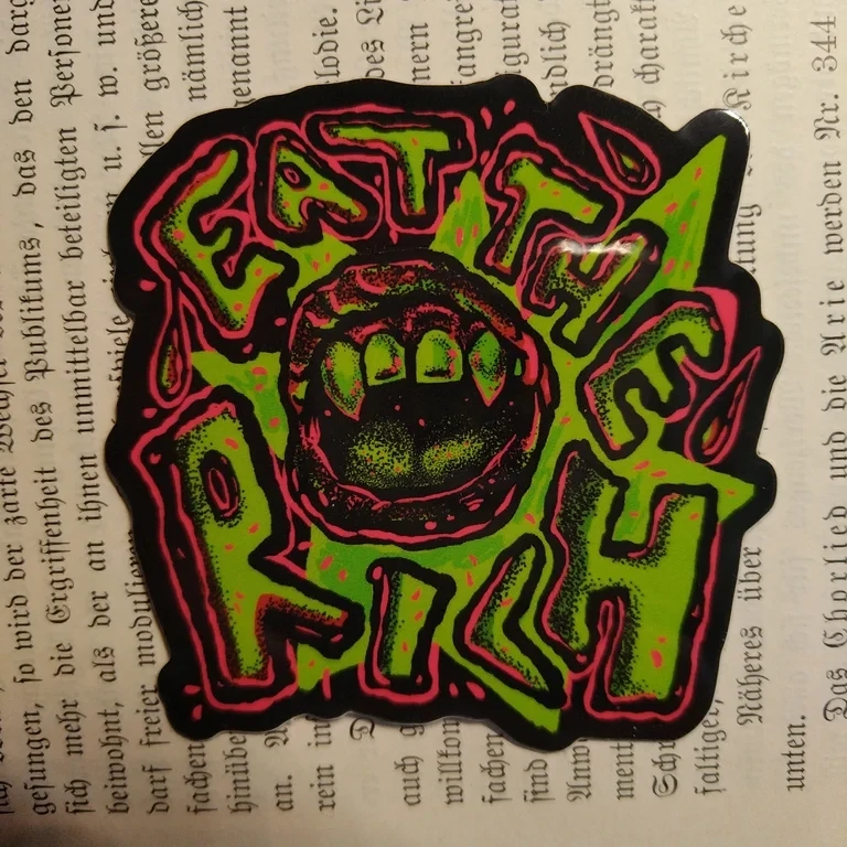 Eat The Rich ·  Vinyl Sticker