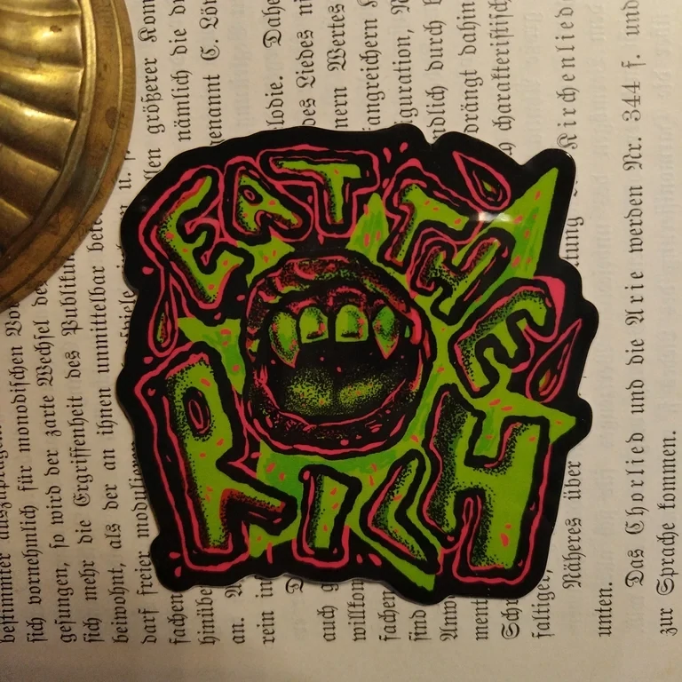 Eat The Rich ·  Vinyl Sticker