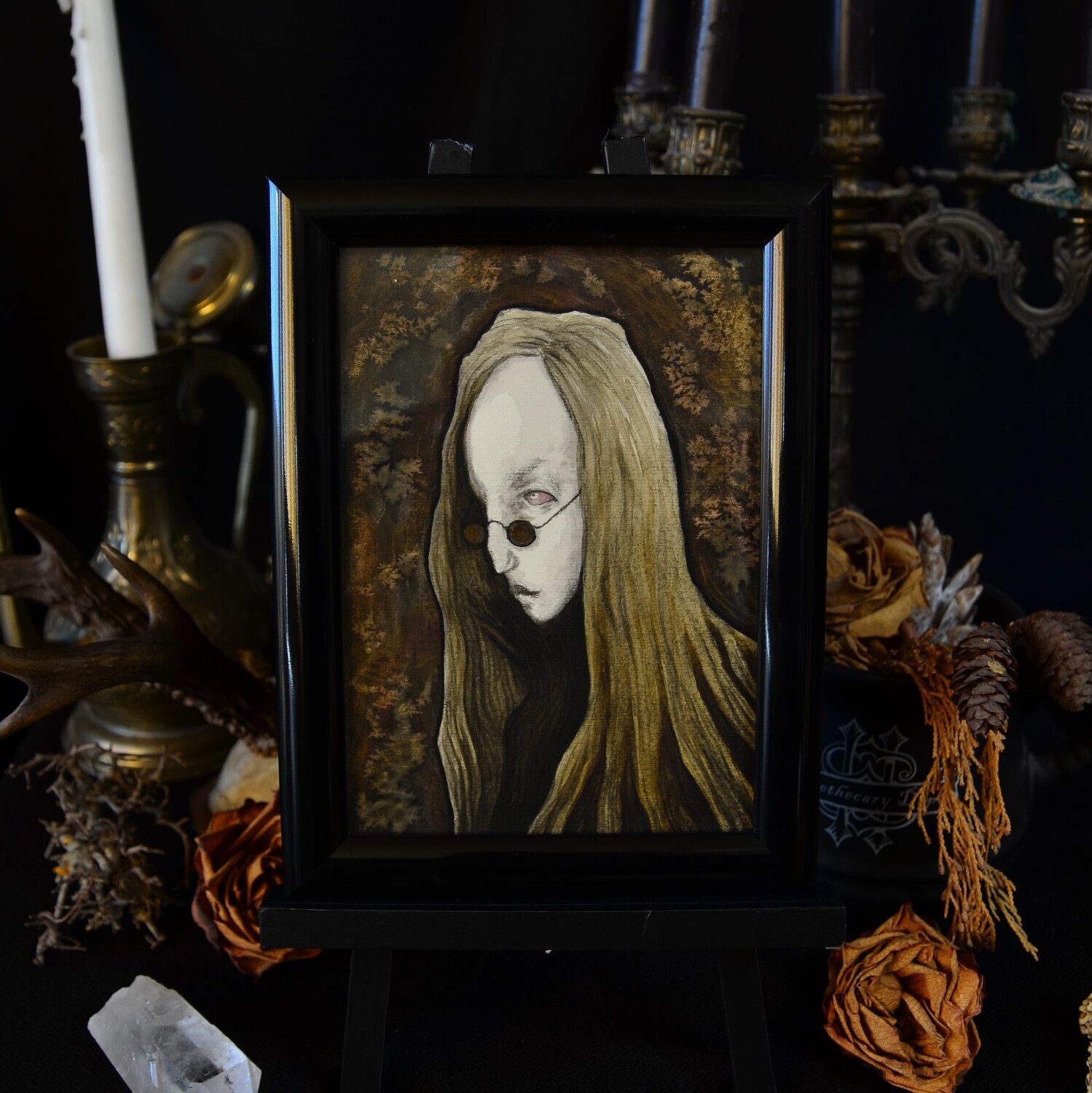 Tremere Vampir · Original mit Rahmen