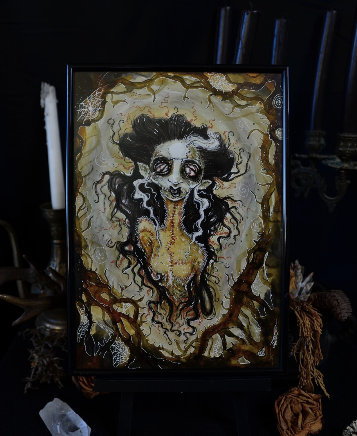 Bride of Frankenstein · Original mit Rahmen