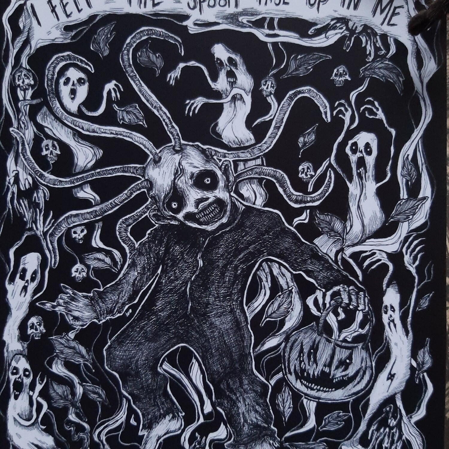 Trick or Treat · Slipknot Fan Art Print