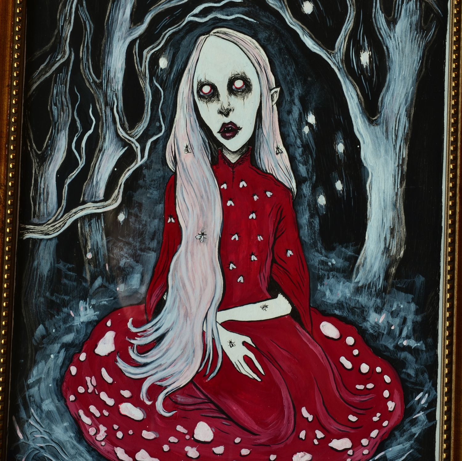 Poisonous · Original mit Rahmen
