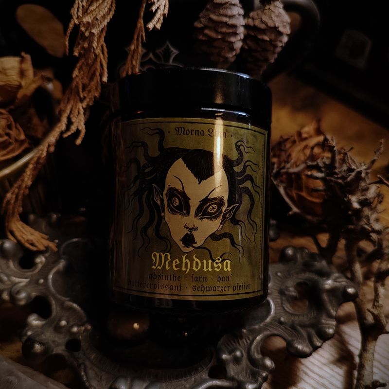 MEHdusa · Duftkerze im Glas 180 ml